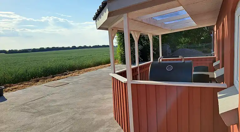 Idyllisk landlejlighed med alt forbrug inkluderet