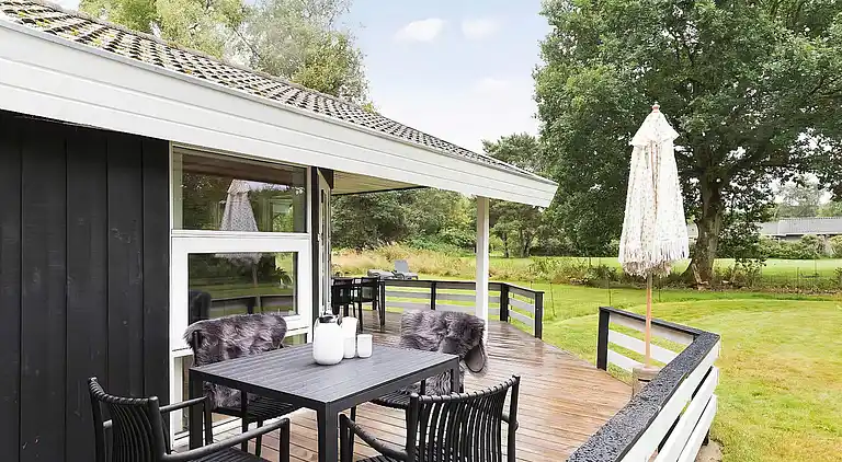 Sommerhus ved Fjellerup Strand