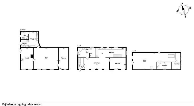 Stort feriehus ved Limfjorden