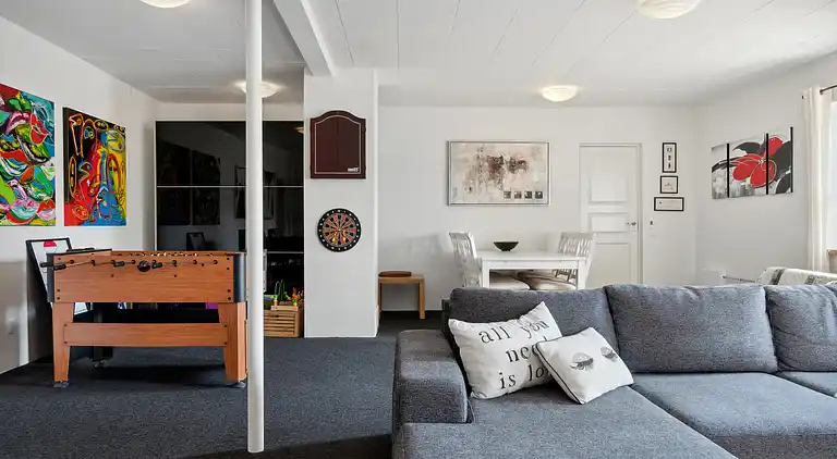 Stort feriehus ved Limfjorden