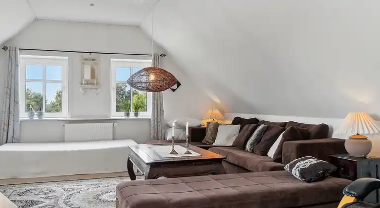 Stort feriehus ved Limfjorden