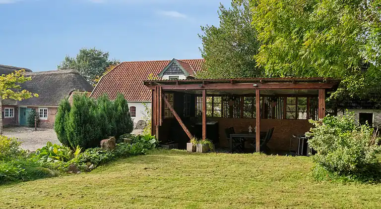 Stort feriehus ved Limfjorden