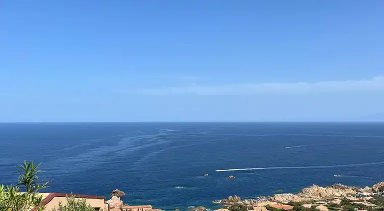 Villa L'incantu, Costa Paradiso, Meerblick