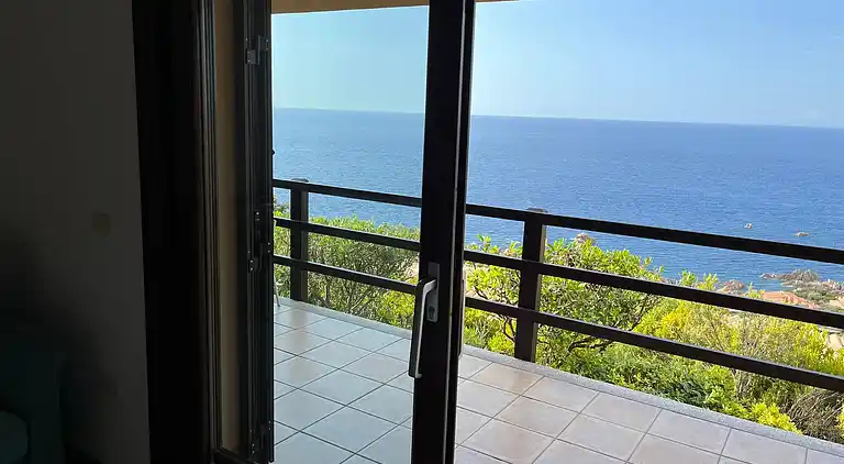 Villa L'incantu, Costa Paradiso, Meerblick
