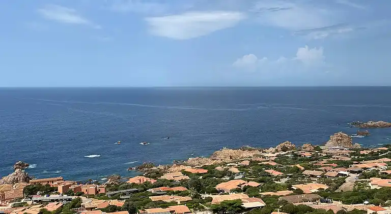 Villa L'incantu, Costa Paradiso, Meerblick