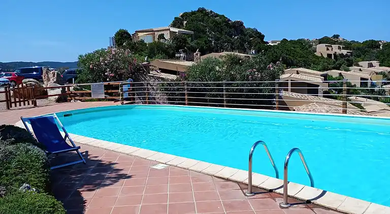 Villa L'incantu, Costa Paradiso, Meerblick