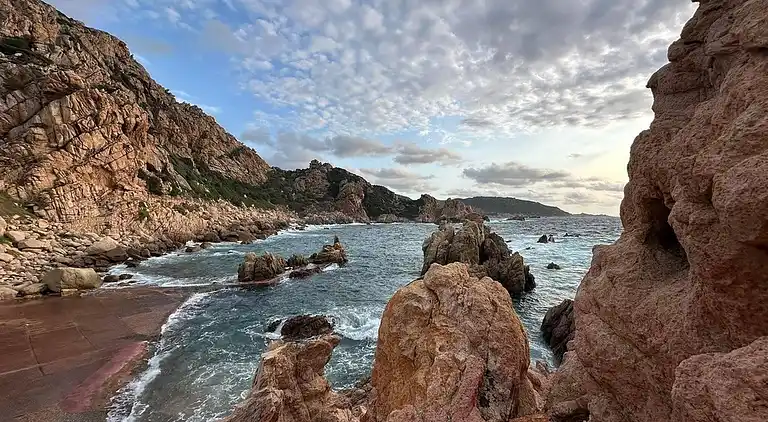 Villa L'incantu, Costa Paradiso, Meerblick