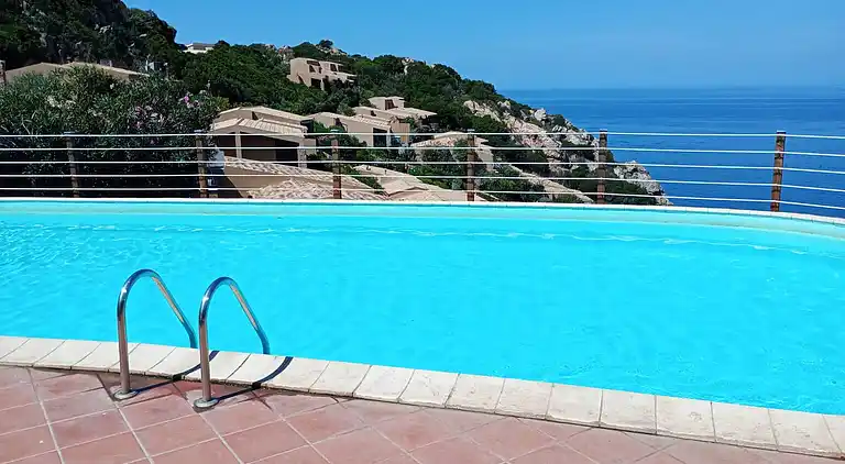 Villa L'incantu, Costa Paradiso, Meerblick