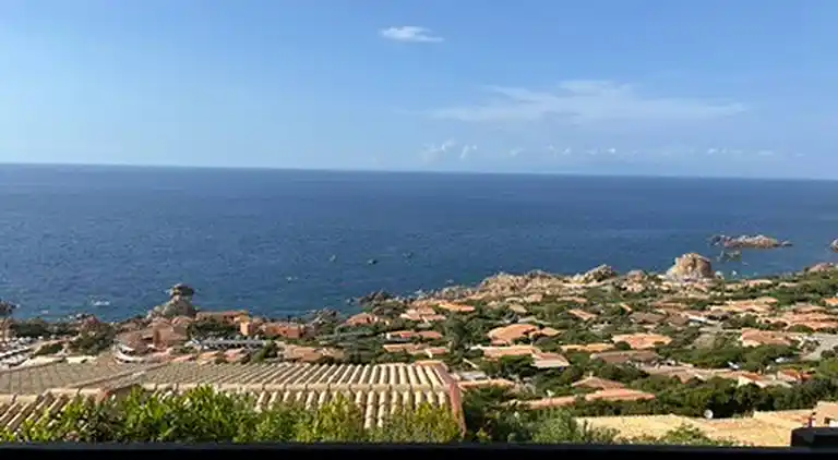 Villa L'incantu, Costa Paradiso, Meerblick