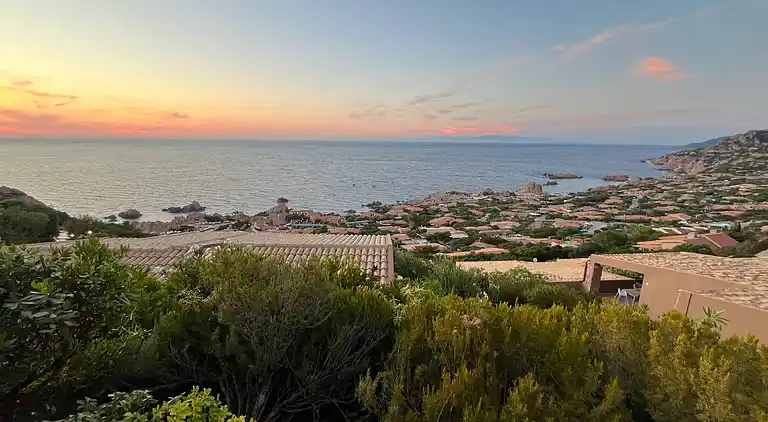 Villa L'incantu, Costa Paradiso, Meerblick