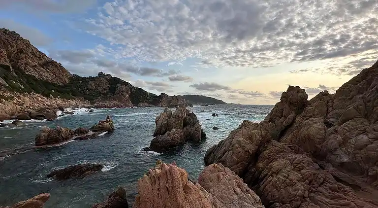 Villa L'incantu, Costa Paradiso, Meerblick
