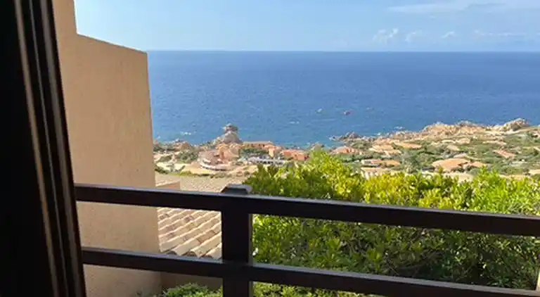 Villa L'incantu, Costa Paradiso, Meerblick