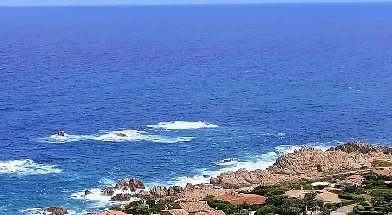 Villa L'incantu, Costa Paradiso, Meerblick