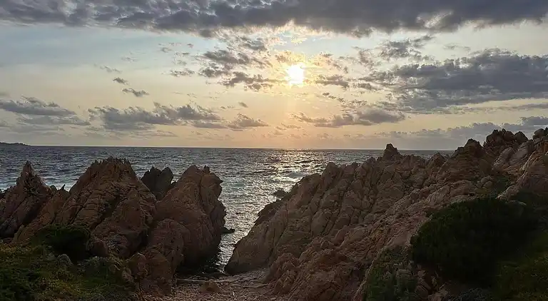 Villa L'incantu, Costa Paradiso, Meerblick