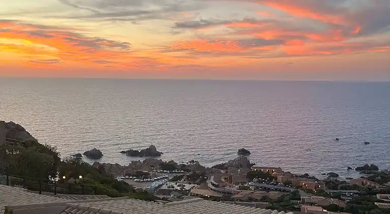 Villa L'incantu, Costa Paradiso, Meerblick
