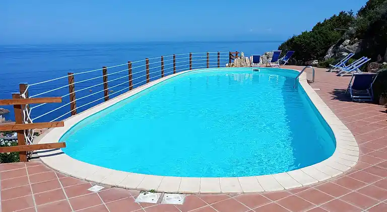 Villa L'incantu, Costa Paradiso, Meerblick