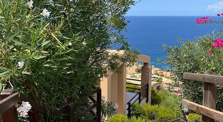 Villa L'incantu, Costa Paradiso, Meerblick
