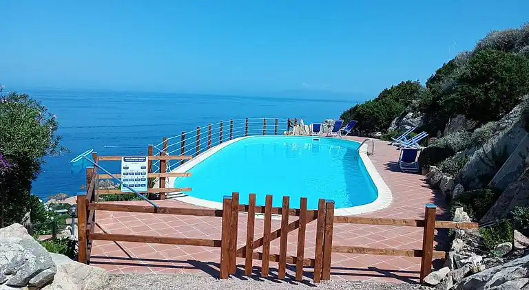 Villa L'incantu, Costa Paradiso, Meerblick