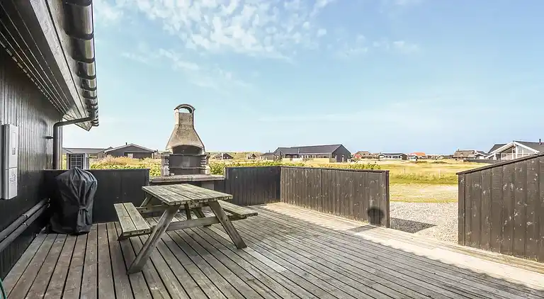 Sommerhus ved Vrist Strand