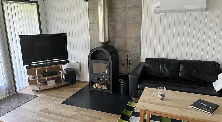 Hyggeligt feriehus med plads til afslapning