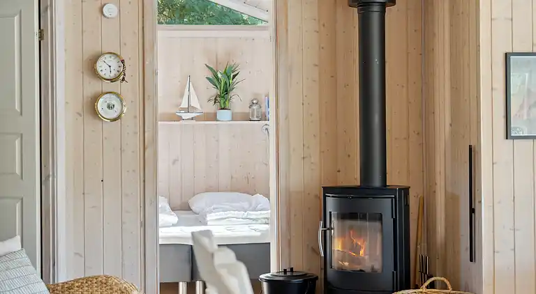 Lækkert 10 personers sommerhus med sauna og spa.