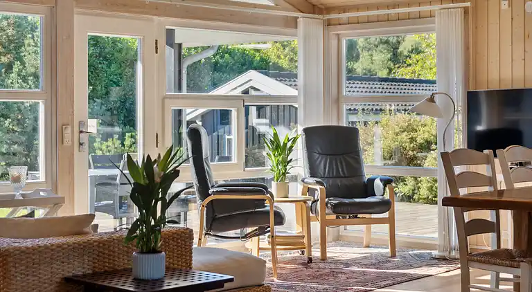 Lækkert 10 personers sommerhus med sauna og spa.