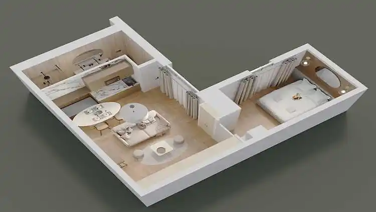 Apartment in Folie-Méricourt