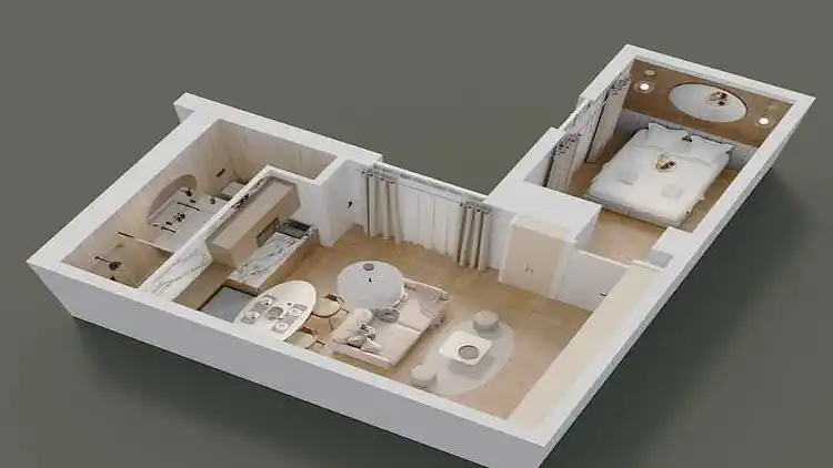 Apartment in Folie-Méricourt