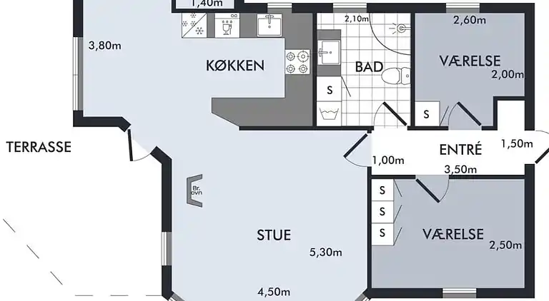 Hyggeligt og velholdt sommerhus