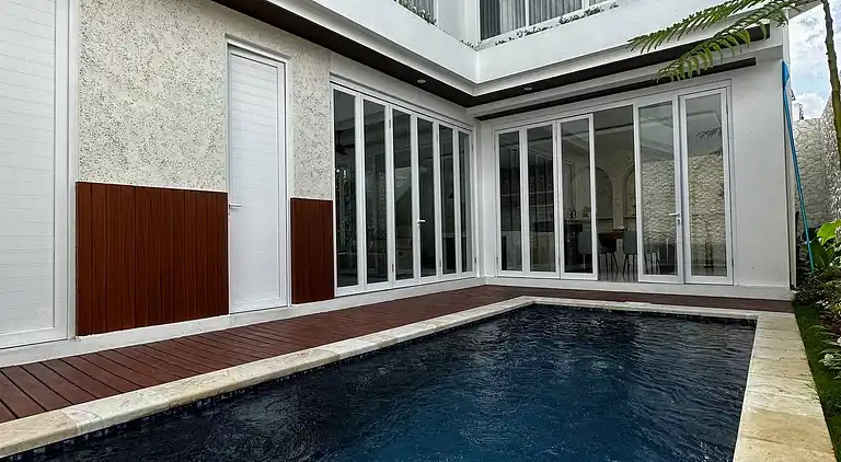 newly built "Villa Na Bali"
