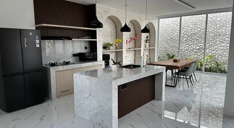newly built "Villa Na Bali"