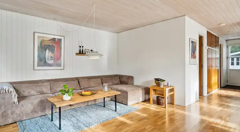 Hyggeligt sommerhus tæt på stranden