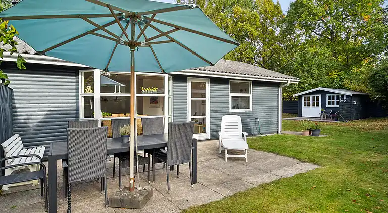 Hyggeligt sommerhus tæt på stranden