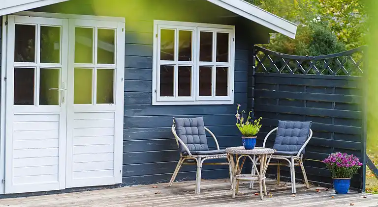 Hyggeligt sommerhus tæt på stranden