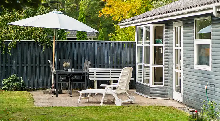 Hyggeligt sommerhus tæt på stranden