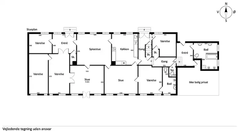 Landidyl med vildmarksbad, sauna og aktivitetsrum