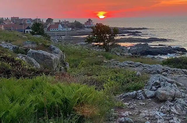 Skønt beliggende fritidshus i Melsted, Gudhjem