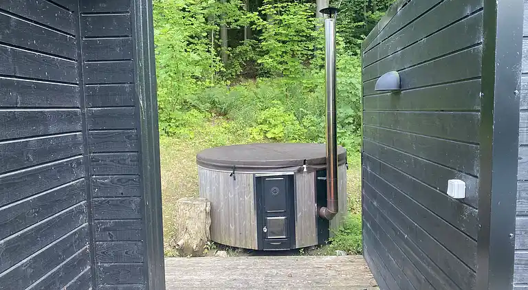 Schönes Ferienhaus mit Meerblick