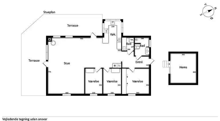 Neues Ferienhaus in Strandnähe