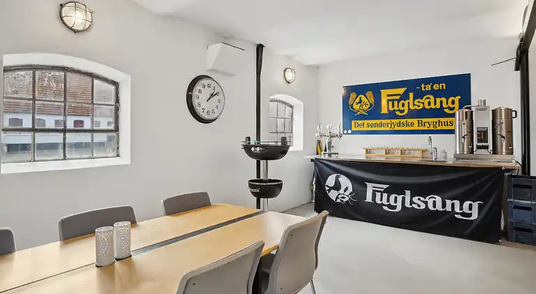 750 m2 landidyl⎮Gildesal⎮Aktivitetsrum⎮Minigolf