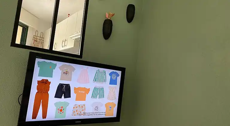 Bikini, eine Wohnung in der Nähe des Platzes