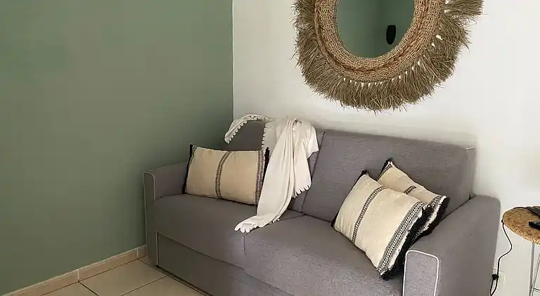 Bikini, eine Wohnung in der Nähe des Platzes