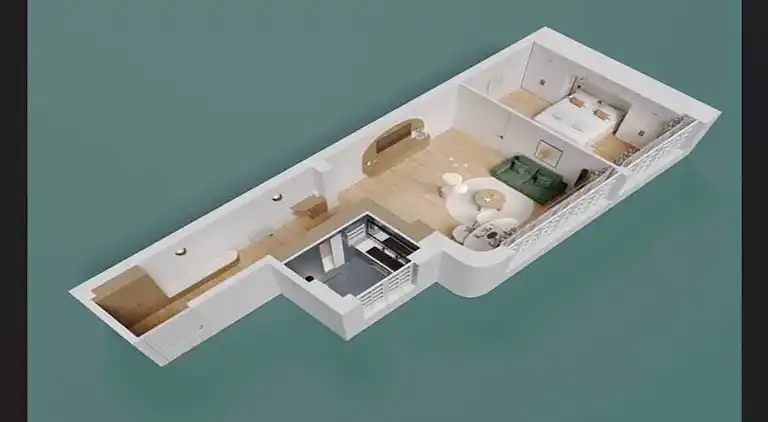 Apartment in Porte-Saint-Martin