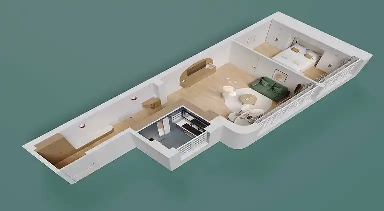 Apartment in Porte-Saint-Martin