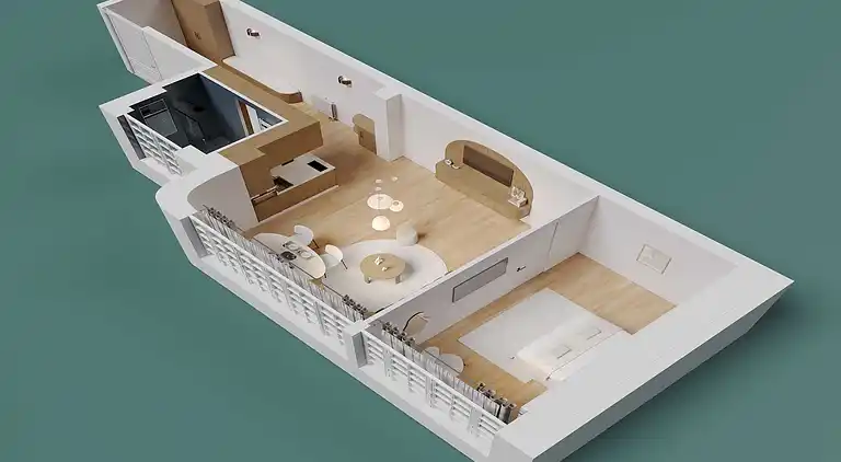 Apartment in Porte-Saint-Martin