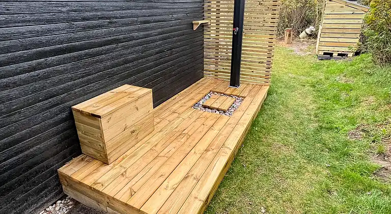 Semesterbostad vid Nr Lyngby Strand