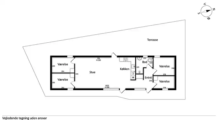 Schönes Ferienhaus in der Nähe des Limfjords