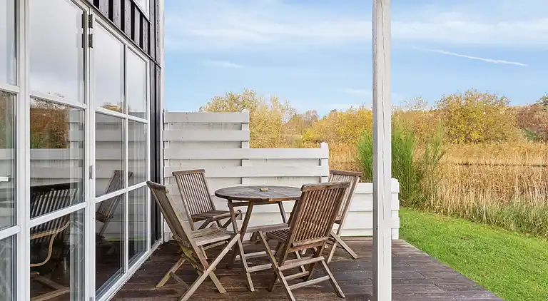 Skøn feriebolig i Øer Maritime Ferieby nær vandet