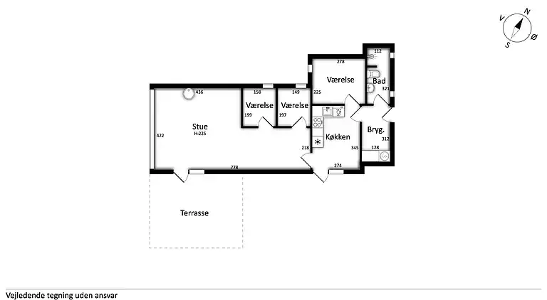 Dejligt sommerhus ved Kattegat