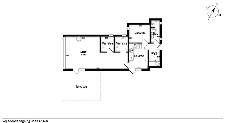 Dejligt sommerhus ved Kattegat